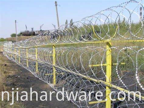 razor wire fence 